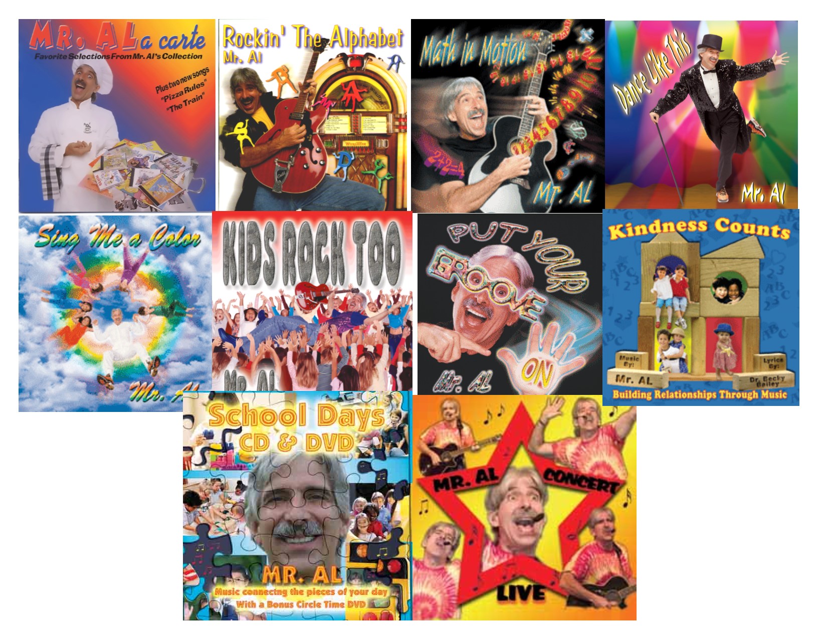 Buy Mr. Al Music CD's – Mr. Al Music